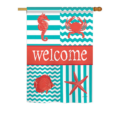 Quintero Double Sided Polyester House Flag