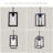 1 - Light Lantern Pendant With Modern Clear Glass Shade