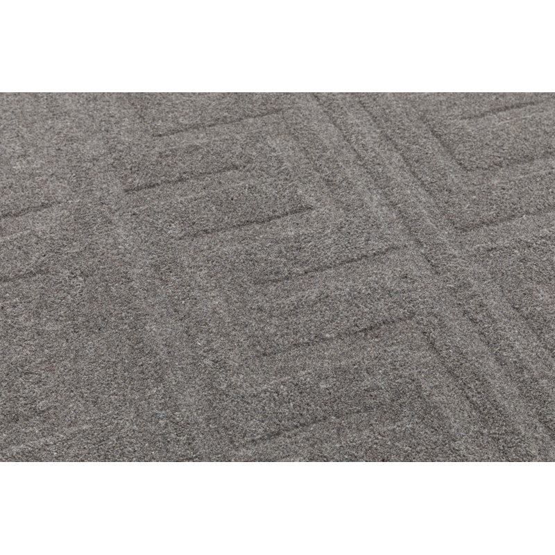 Justyn Hand Tufted Indoor Rug, Rectangle 5' x 8'