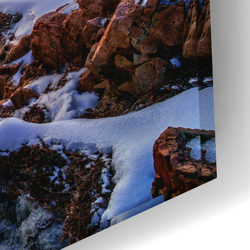  «Winter Sunset At Raven's Nest 2» par Rick Berk, 24 po x 16 po, H 16 po x l 24 po