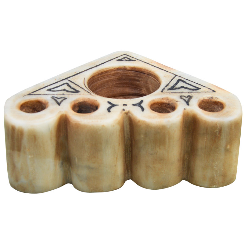 2.75'' H Marble Tabletop Candelabra