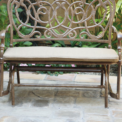 Battista Metal Outdoor Glider