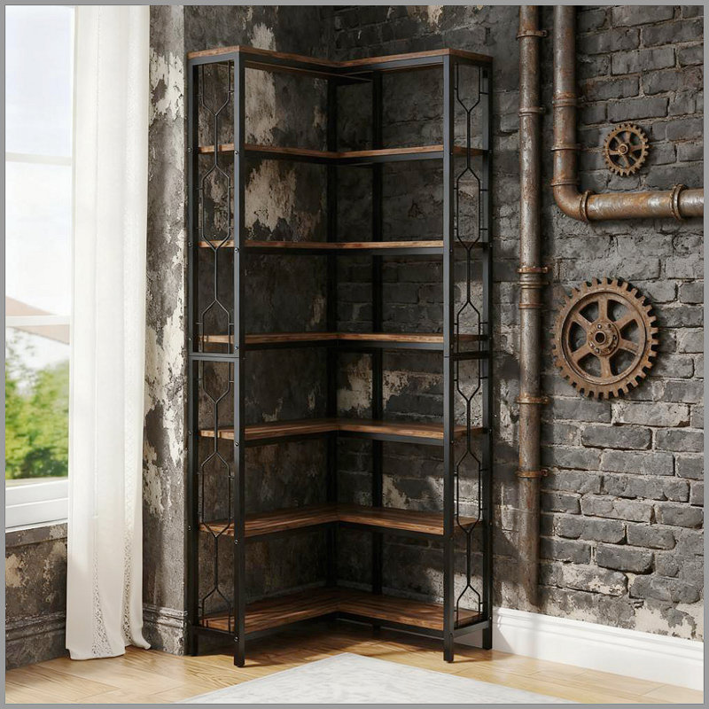 Bibliothèque murale flottante Rack