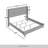 Anaika Corduroy Upholstered Low Profile Standard Bed-1344054025-1344054029