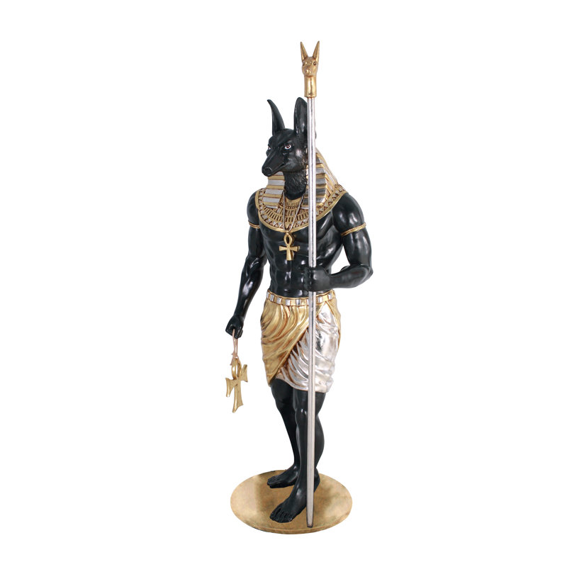 Egyptian Grand Ruler Anubis Statue