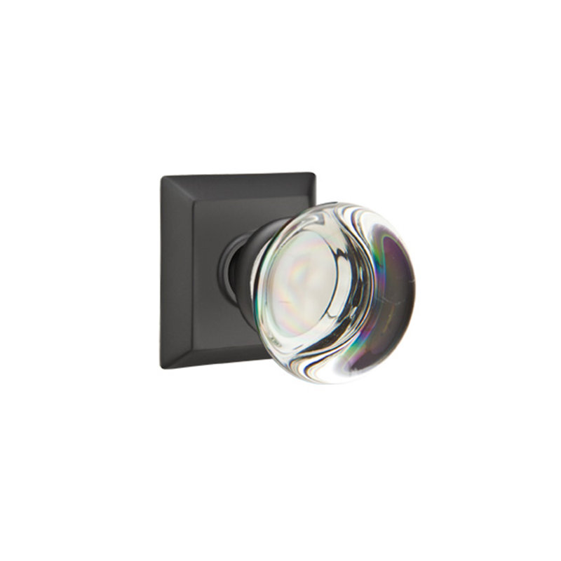 Bouton cristal de intimité avec quincy rose Providence, Dos plat