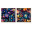 Celian - Ensemble de 2 reproductions d'art mural abstrait botaniques-102579604-102579600