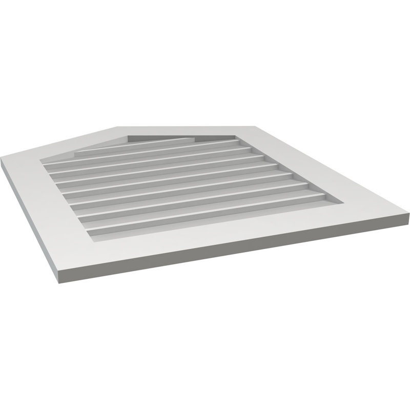 Ventilateur à pignon non-fonctionnel Signature, H 32 po x l 28 po x P 1 po, Brai 5/12