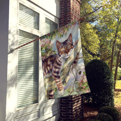 Double Sided Polyester Animal Garden Flag