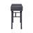 Metal Vanity Desk With One Drawer,Gunmetal-975148961