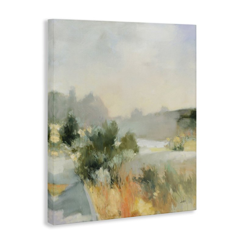  Le long du chemin, art mural sur toile par Julia Purinton, H 30 po x l 24 po