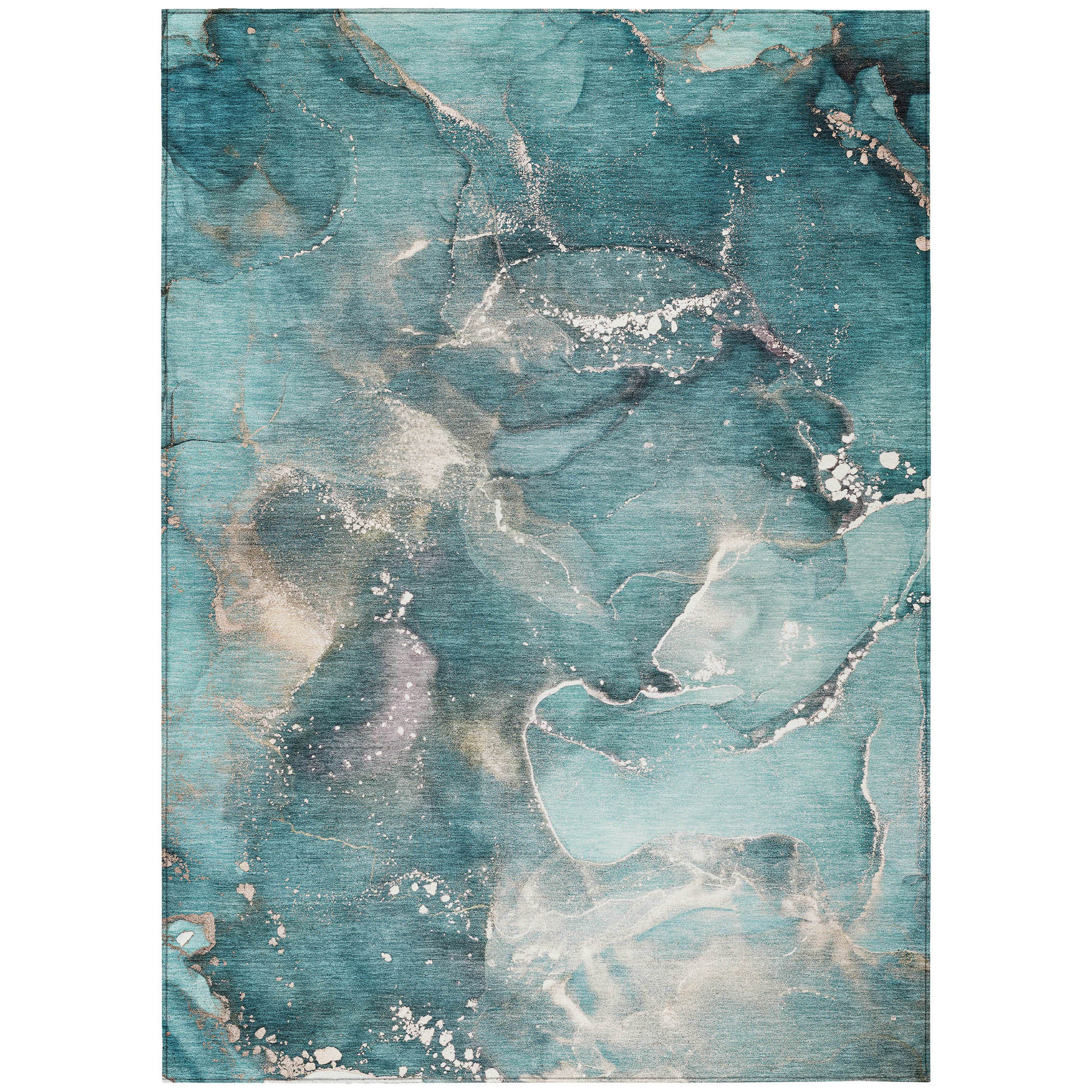 Bungalow Rose Katherleen Abstract Indoor / Outdoor Rug & Reviews | Wayfair