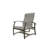 Belle Isle Sling Aluminum Frame Hidden Motion Chat/Lounge Chair With Marine Grade Polymer Arm Accent-98358307-98714574
