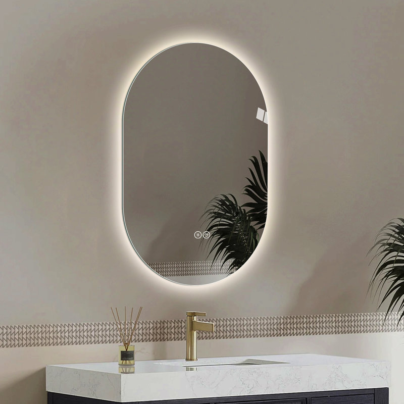 Miroir mural de salle de bain 48 * 30 pouces