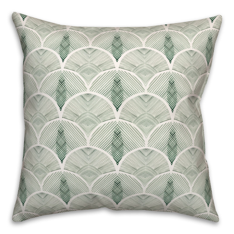 Geometric Reversible Throw Pillow, 20" x 20"