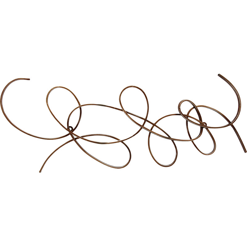 Beyan Handmade Modern Abstract Wall Decor on Iron