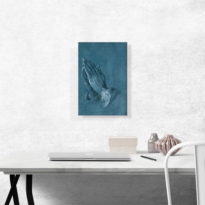 «Praying Hands 1508» par Albrecht Dürer, reproduction d'art sur toile tendue, H 18 po x l 12 po x 1,5 po