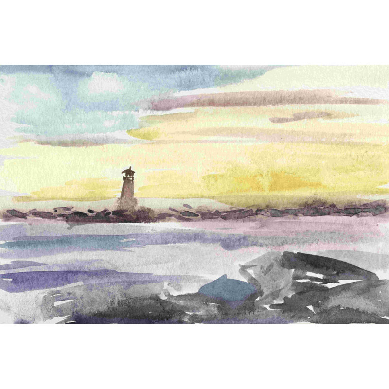 Aquarelle II, L 48 po x H 32 po