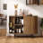 Jamyia Wood Sideboard with 2 Doors and Adjustable Shelves -1134328741-1134328739