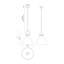 Luminaire suspendu conique à 1 lumière Tiney-88045278-88045280