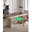Bureau en bois massif de couleur noyer clair luxueux haut de gamme-1567443989
