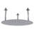 Rain Rain Shower Head 1.8 GPM GPM-12517391