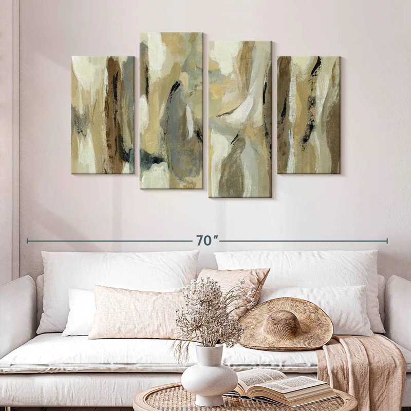Avery Fluidity Neutral, 32" H x 52" W