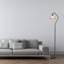 Elsebeth 151cm Arched Floor Lamp