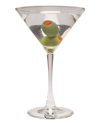 Martini Glass Life-Size Cardboard Stand-Up