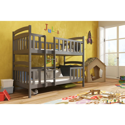 Azaiah Bunk Bed with Built-in Ladder Included