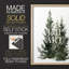 Simple Evergreen I, reproduction encadrée - bois massif-128211387-128211365