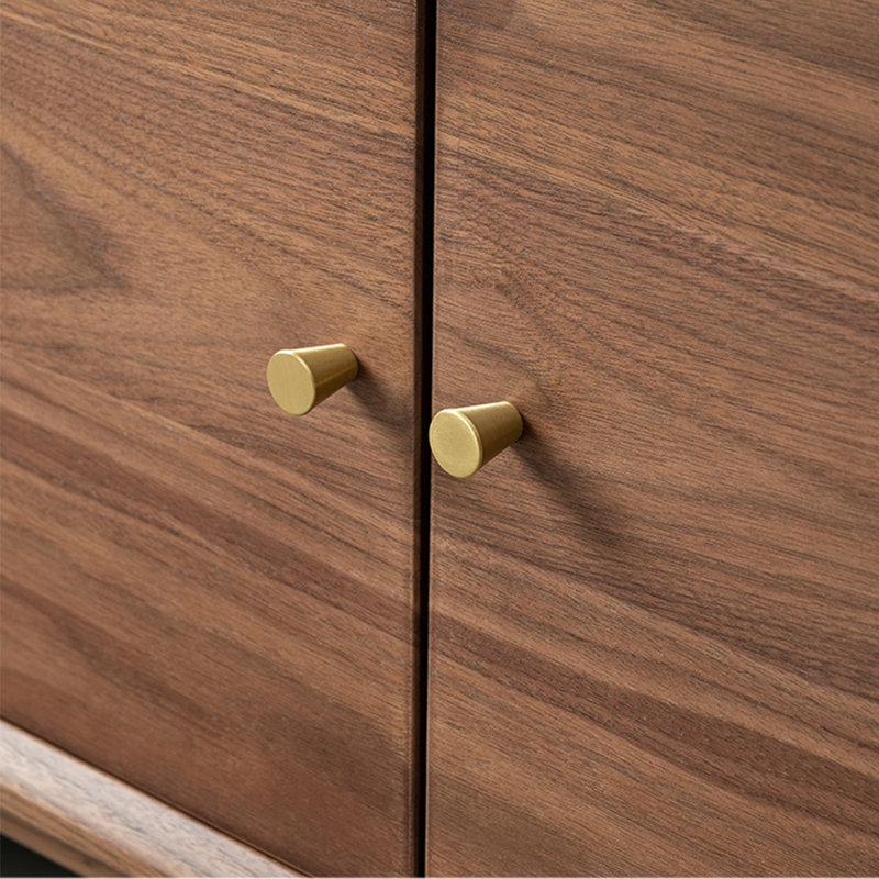 All solid wood high appearance level TV cabinet, 62.99"