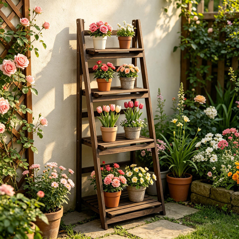 Armisha Ladder Bookcase