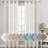 Linen Blend Sheer Curtain Pair-1229235146-1229235160