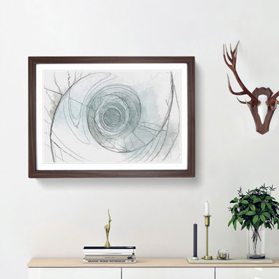 Architecture Sketch Vol.35 in Abstract - Picture Frame Graphic Art Print