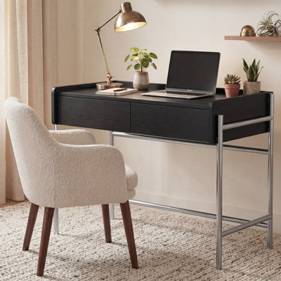 MDF Stainless Steel Writing Desk