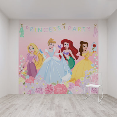 Disney Princess Party 3m x 2.8m Wall Mural