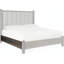 Miramar Tufted Upholstered Low Profile Canopy Bed-264016780