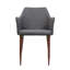 Chaise avec accoudoirs rembourrée Piner-26390034