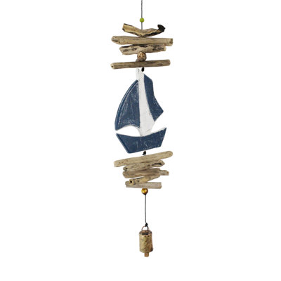 Wood Nautical & Beach Wind Chime