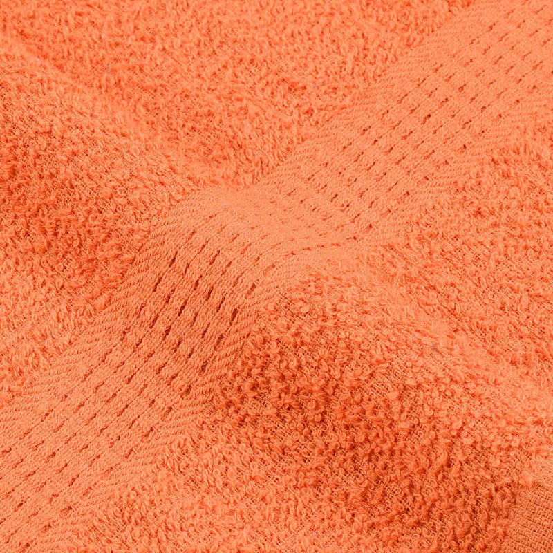 Resheda 100% Cotton Bath Towel, Orange