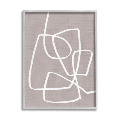 Composition minimaliste de lignes abstraites et minimalistes par June Erica Vess - Art graphique