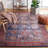 Gadbois Oriental Navy/Rust Area Rug-1536828510