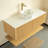 48" Wall Mounted Bathroom Vanity with Countertop and Sink