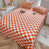 Orange Checkered