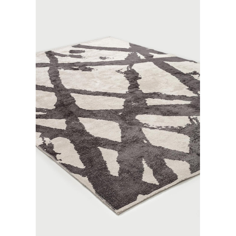 Alyona Abstract Hand Loom Indoor / Outdoor Area Rug, Rectangle 200 x 300cm