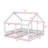 Pevely Twin Size House Platform Beds with Slats-1608134713
