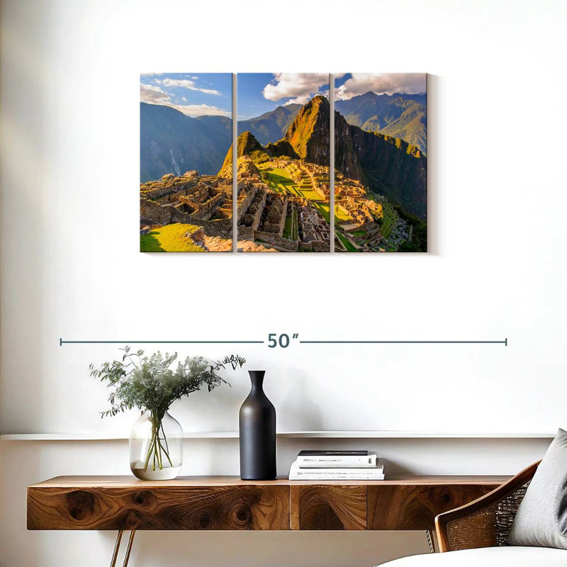 Lilie Sunlit Machu Picchu, 20" H x 33" W