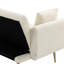Adalaide 2 Seater Velvet Sofa Bed-2100165977