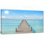 Jetée Infinite to the Sea - art mural photo en métal paysage marin-47772578-37372686